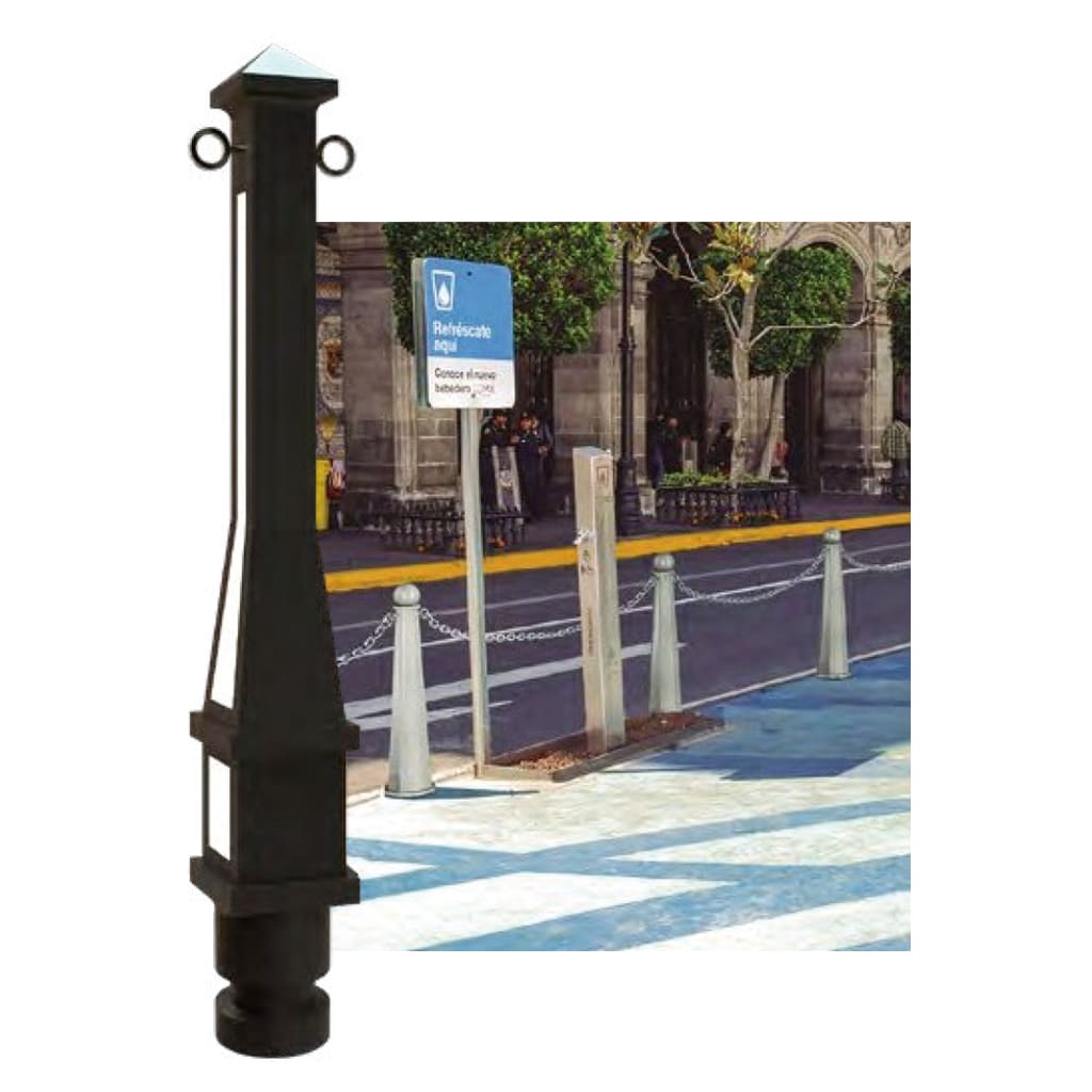 Bolardo Eiffel, Barcelona y Metrópoli