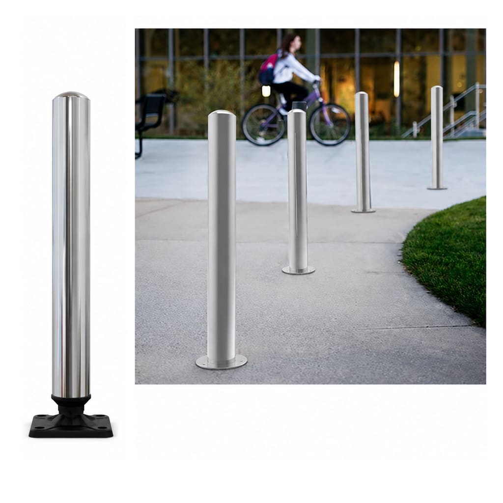 Bolardo Toscana de Acero Inox.