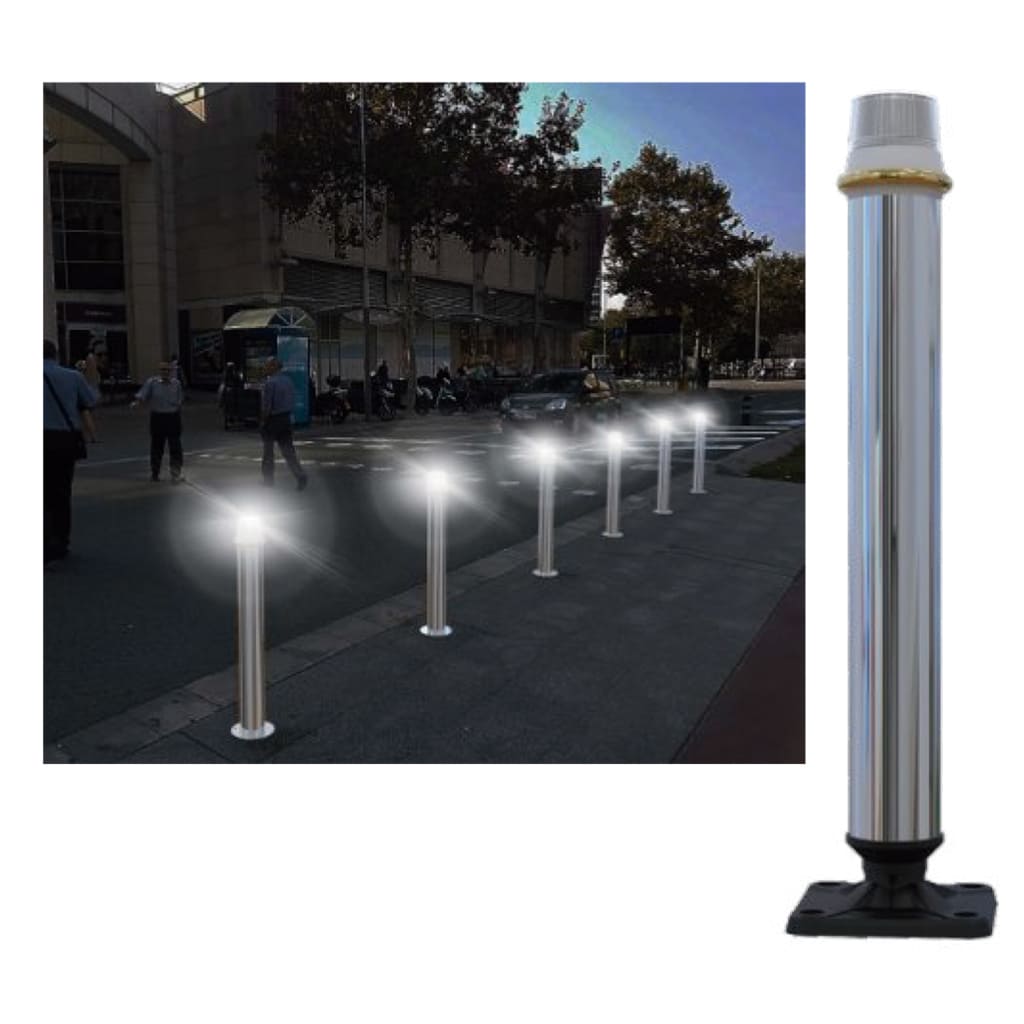 Bolardo Kira de Acero Inox.